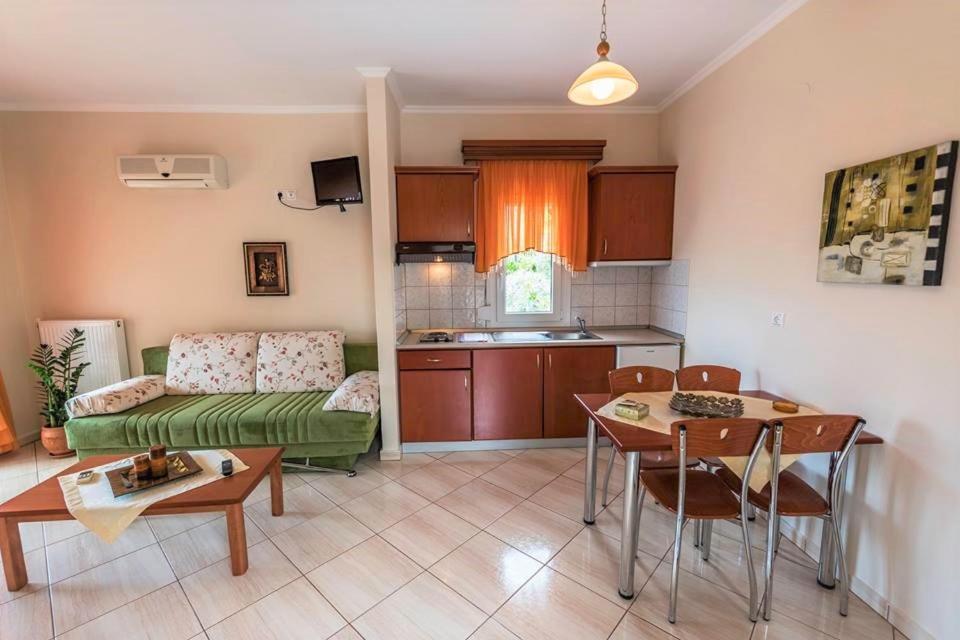 Anna Apartments Chrysi Ammoudia Exterior foto